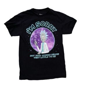 Rick & Morty Graphic Tee Size Small